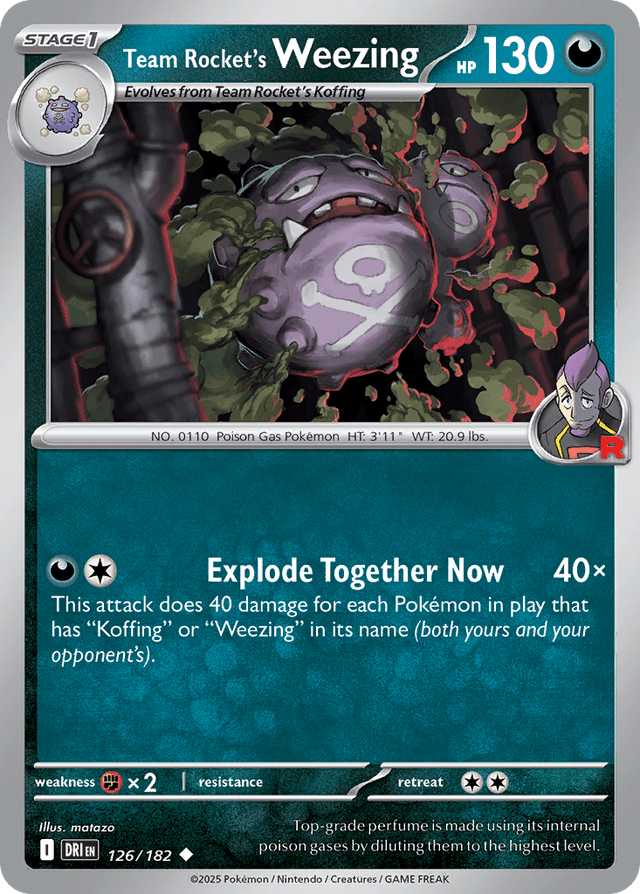 Team Rocket's Weezing
