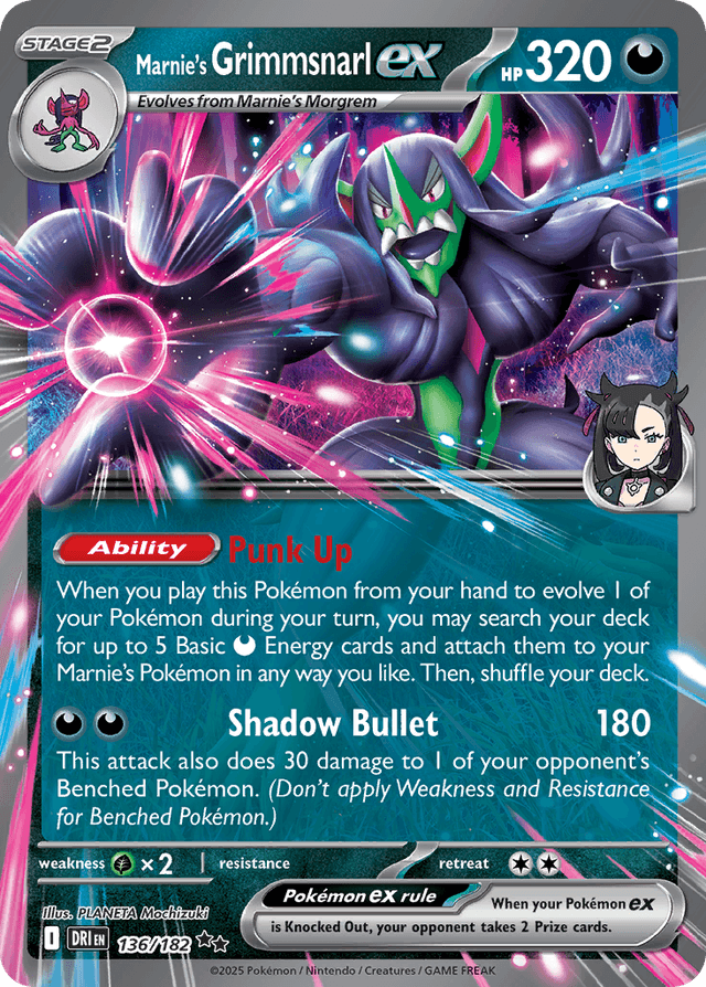 Marnie's Grimmsnarl ex