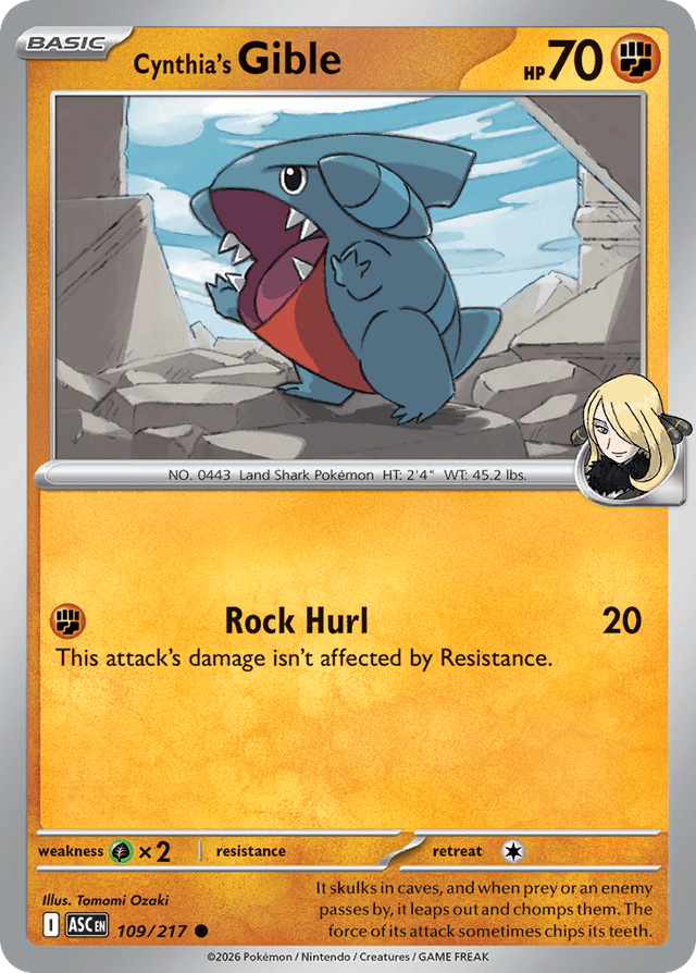 Cynthia's Gible