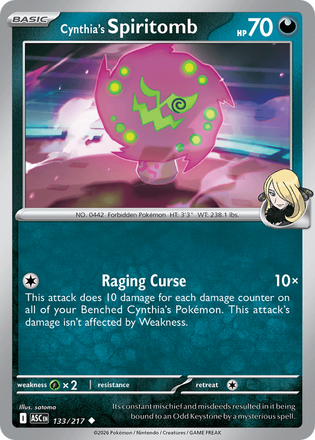 Cynthia's Spiritomb