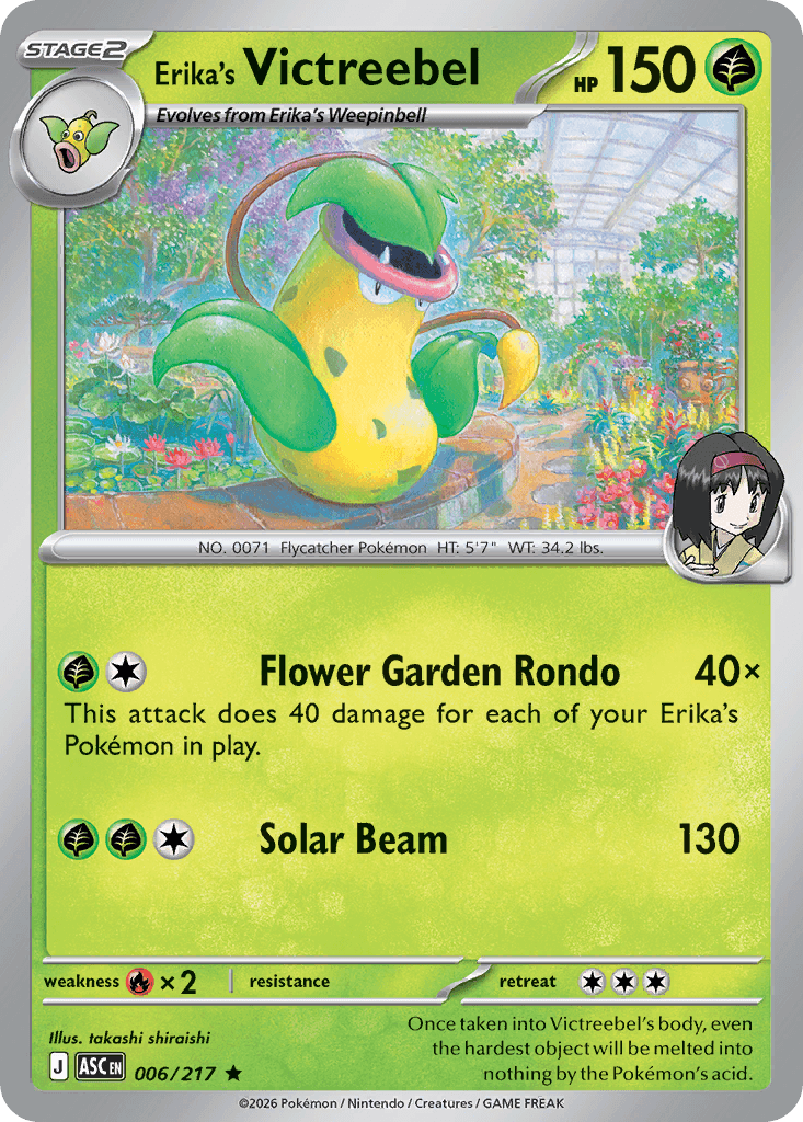 Erika's Victreebel