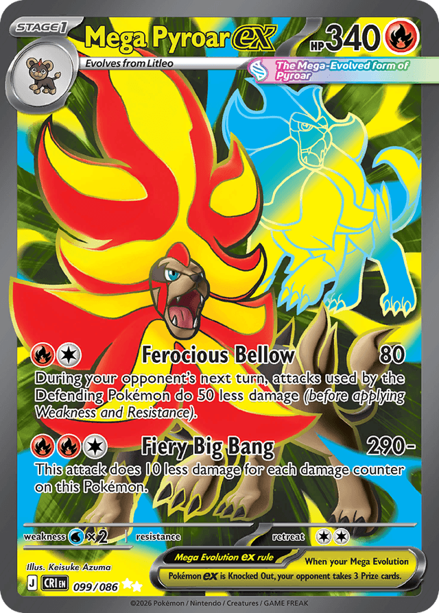 Mega Pyroar ex